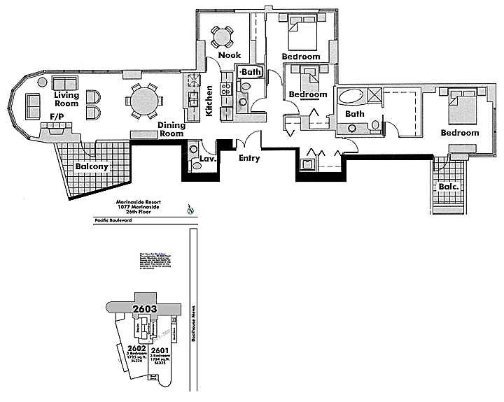 Floor plan 2603