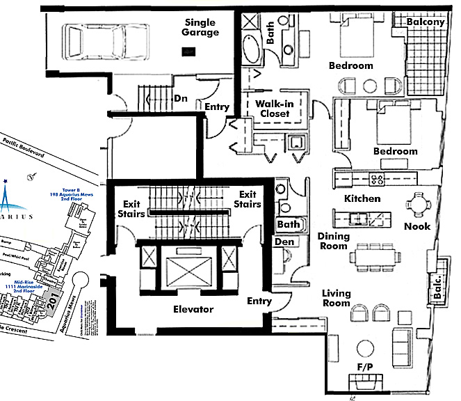 Floor plan 201