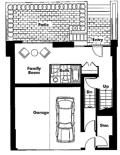 Floor plan TH103