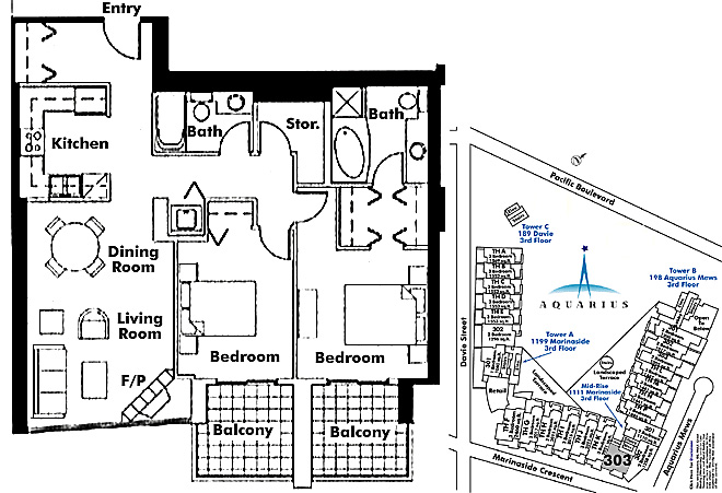 Floor plan 303