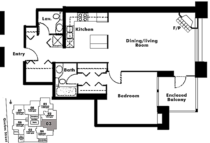 Floor plan 403