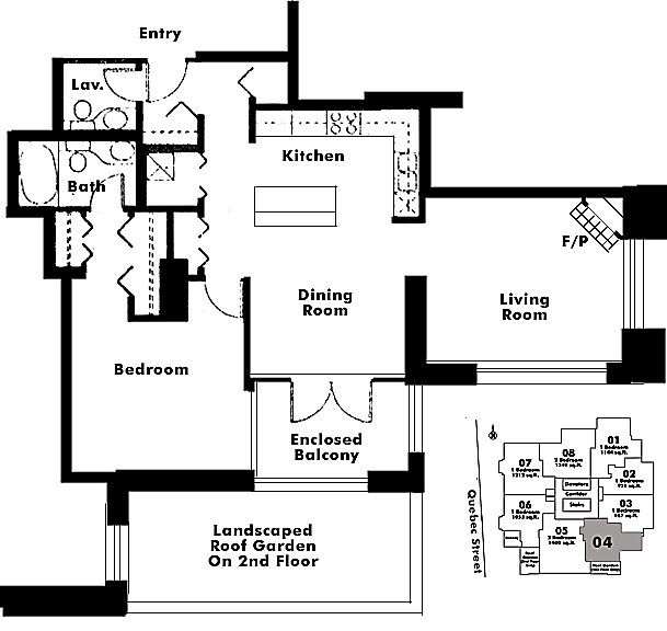 Floor plan 204