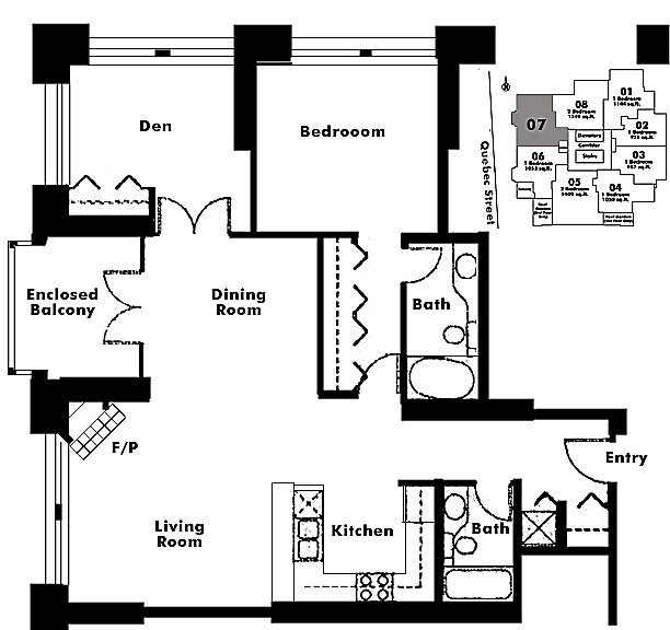 Floor plan 307