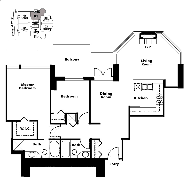 Floor plan 2001