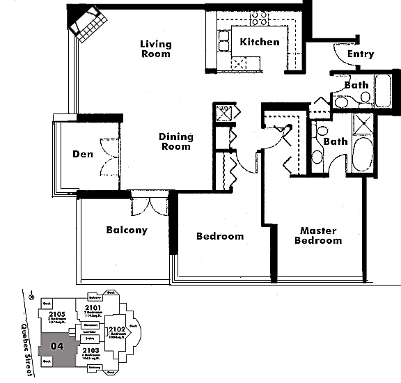 Floor plan 2104