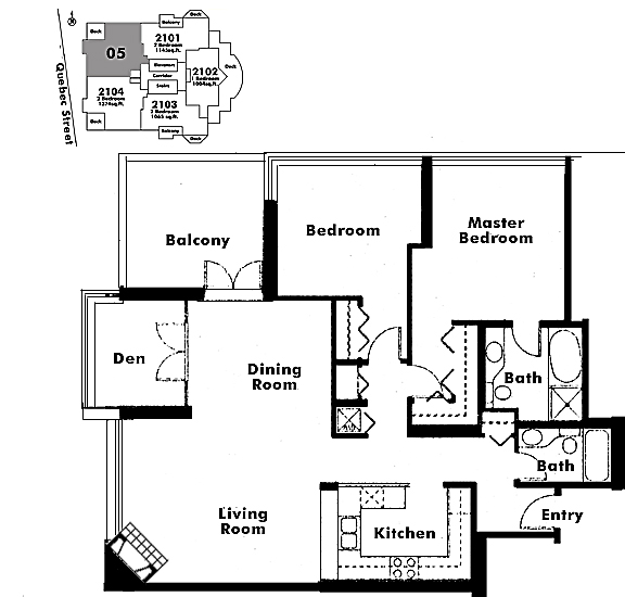 Floor plan 2105