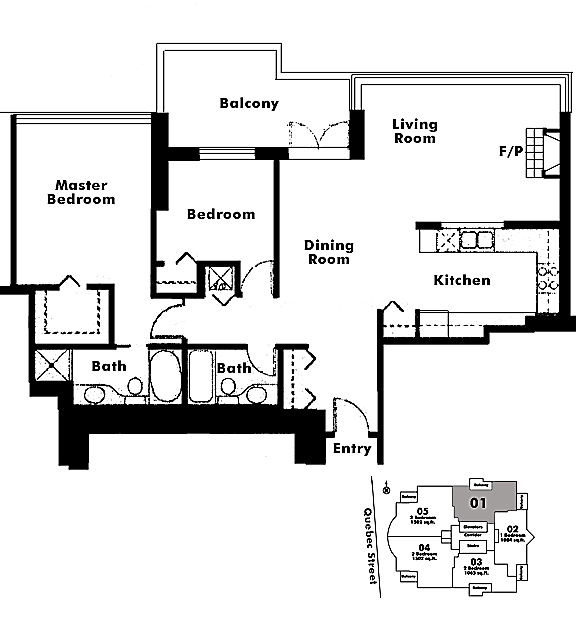 Floor plan 2201