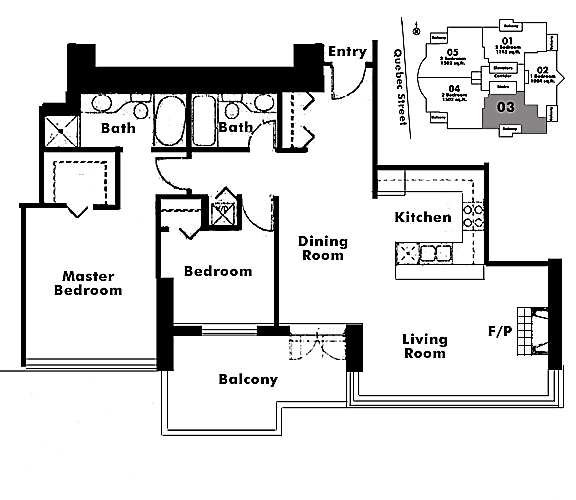 Floor plan 2303