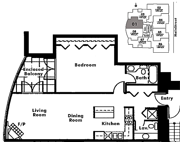 Floor plan 201