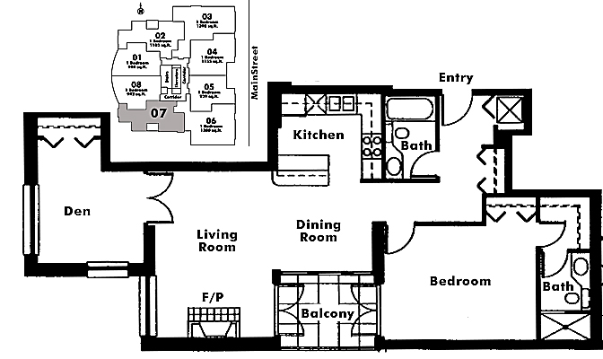 Floor plan 307