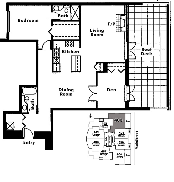 Floor plan 403