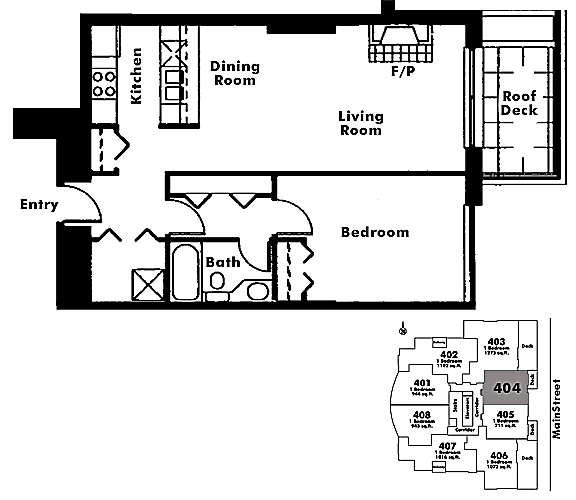 Floor plan 404