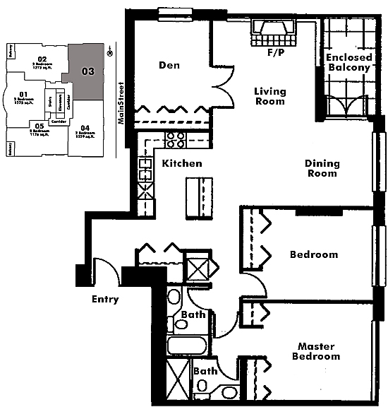 Floor plan 803