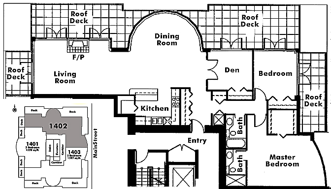 Floor plan 1402