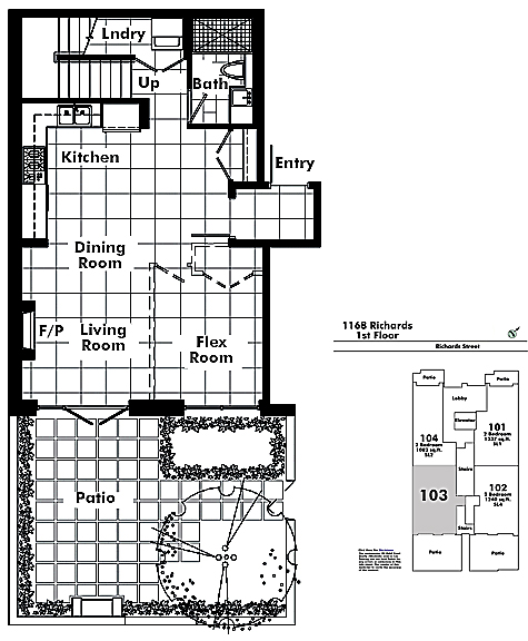 Floor plan 103