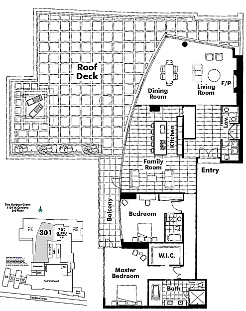 Floor plan 301