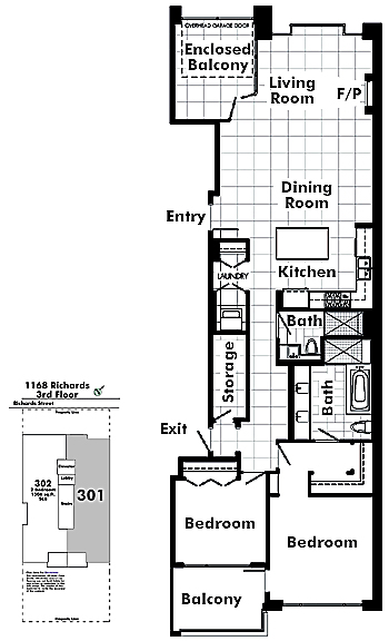 Floor plan 301