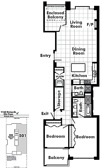 Floor plan 501