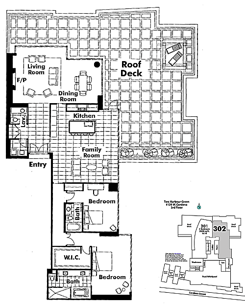 Floor plan 302