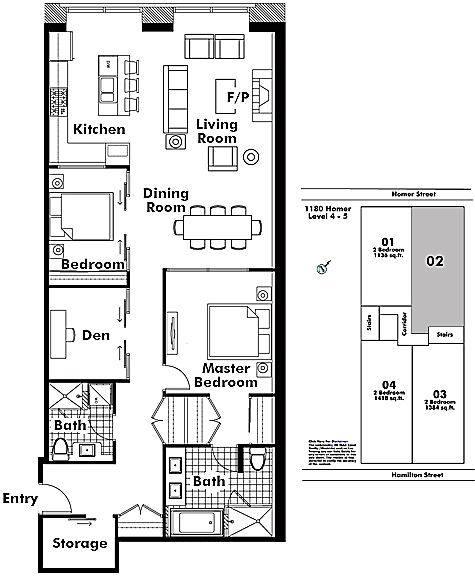 Floor plan 402