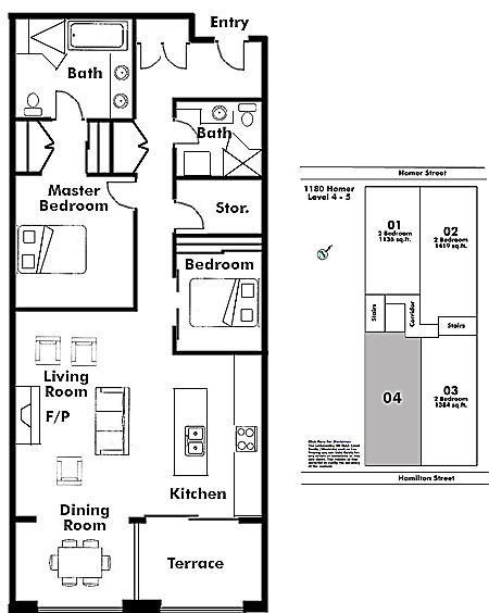Floor plan 504