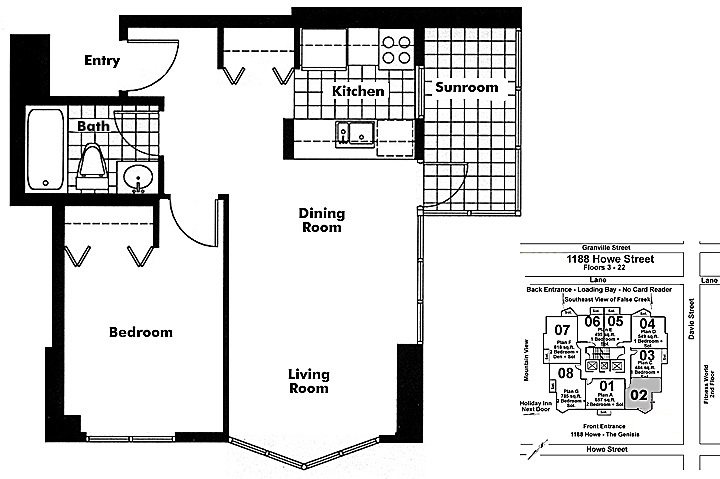 Floor plan 602