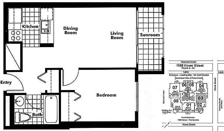Floor plan 603