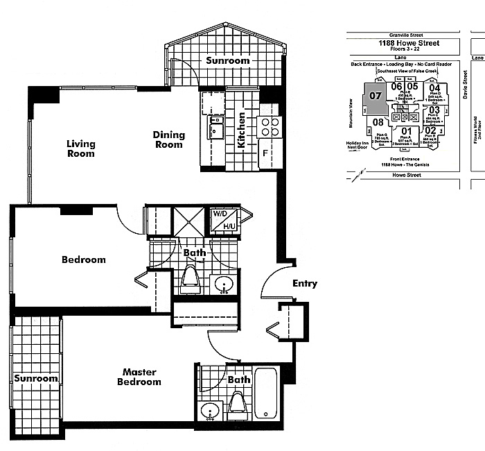 Floor plan 407