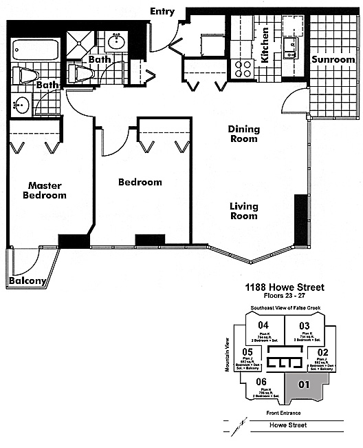 Floor plan 2301
