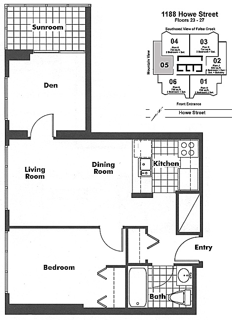 Floor plan 2605