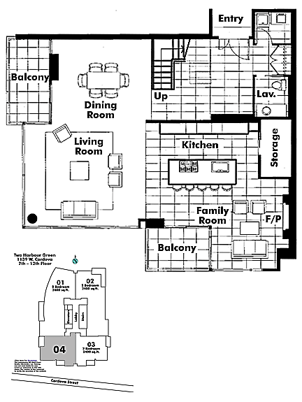 Floor plan 1104