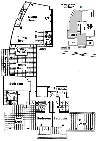 Floor plan 1301