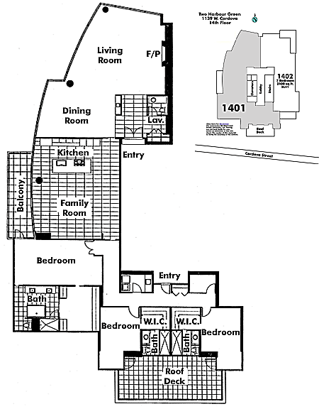 Floor plan 1401