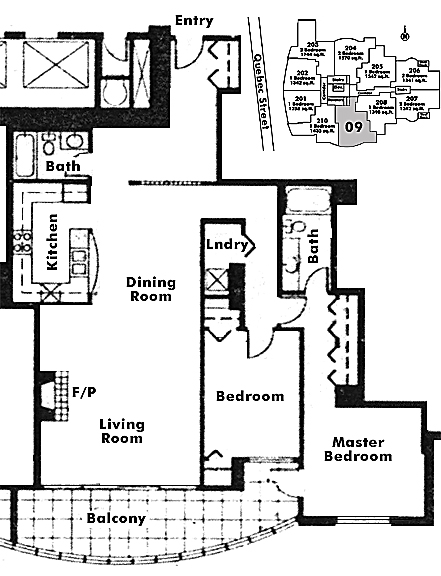 Floor plan 509