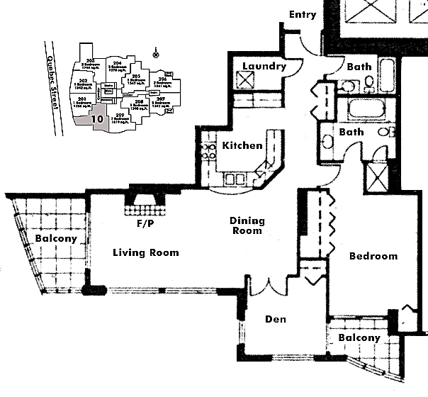 Floor plan 510