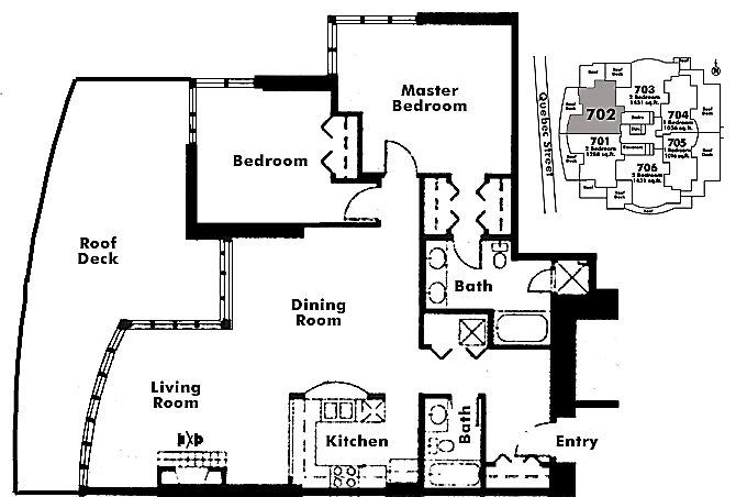 Floor plan 702