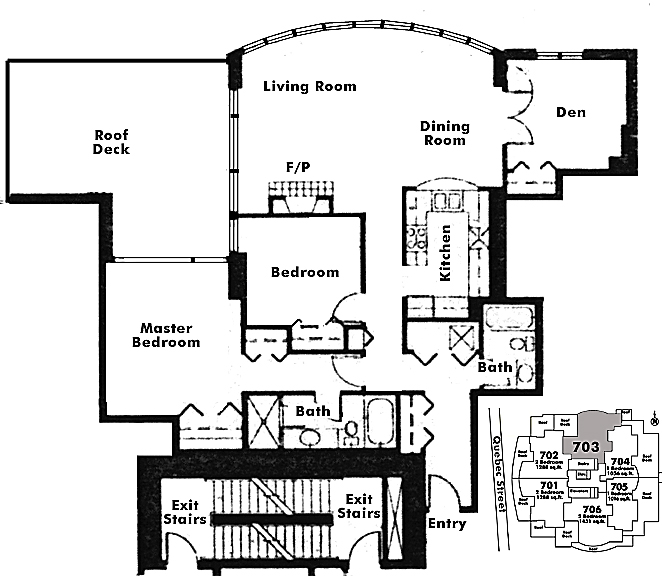 Floor plan 703