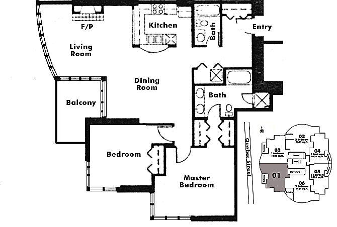 Floor plan 1301