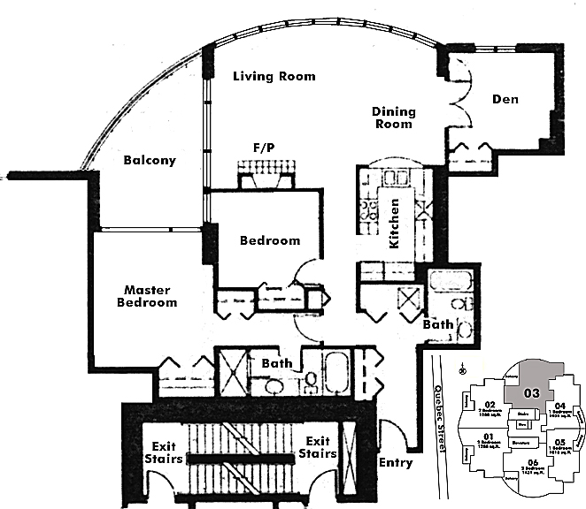 Floor plan 1303