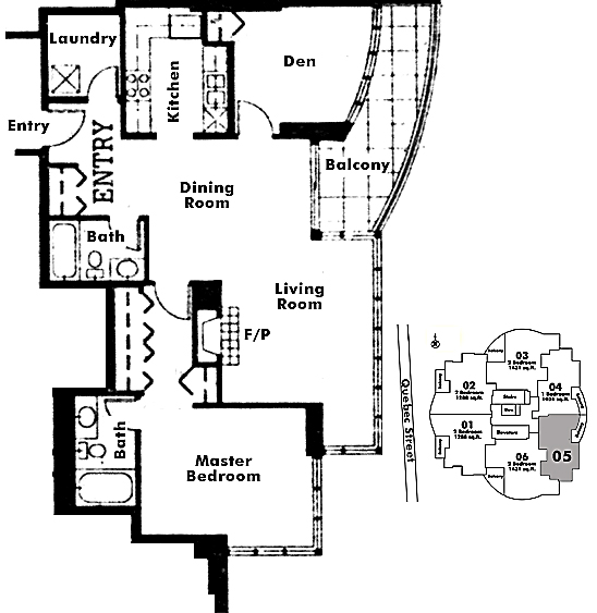 Floor plan 1005