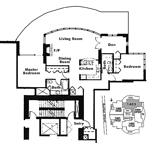 Floor plan 1403