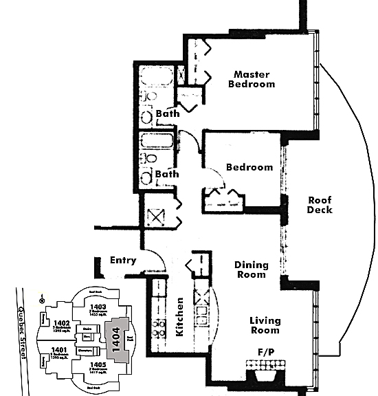Floor plan 1404