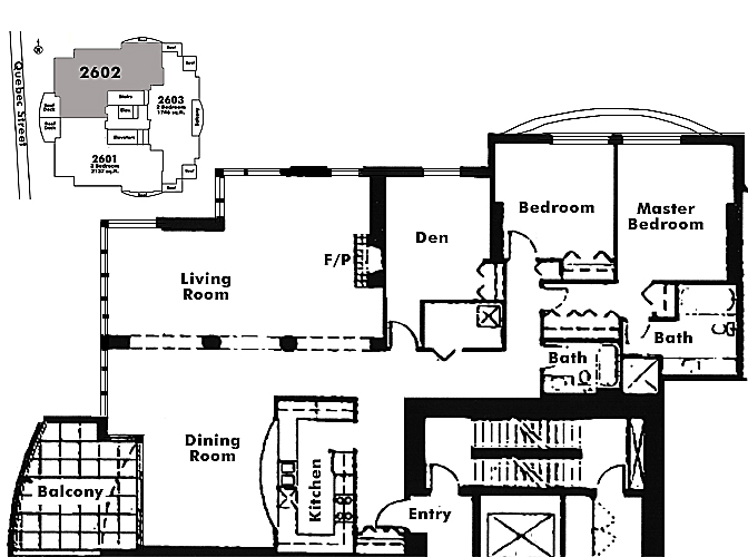 Floor plan 2602