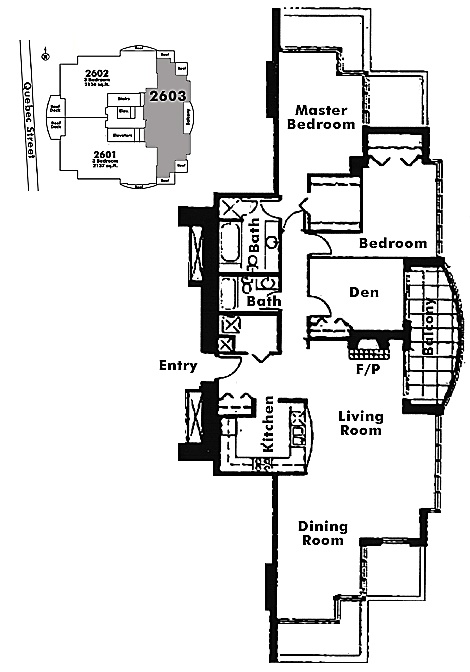 Floor plan 2603