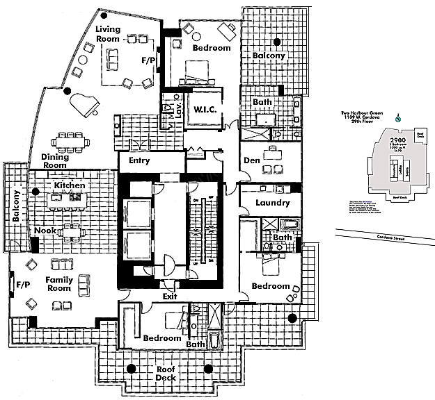 Floor plan PH2901