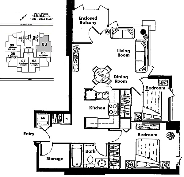 Floor plan 2103