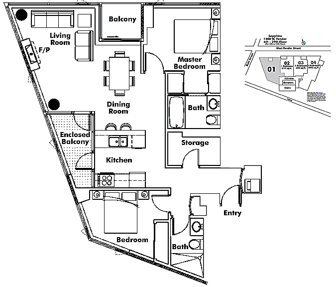 Floor plan 2101