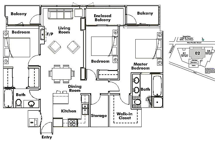 Floor plan 3302