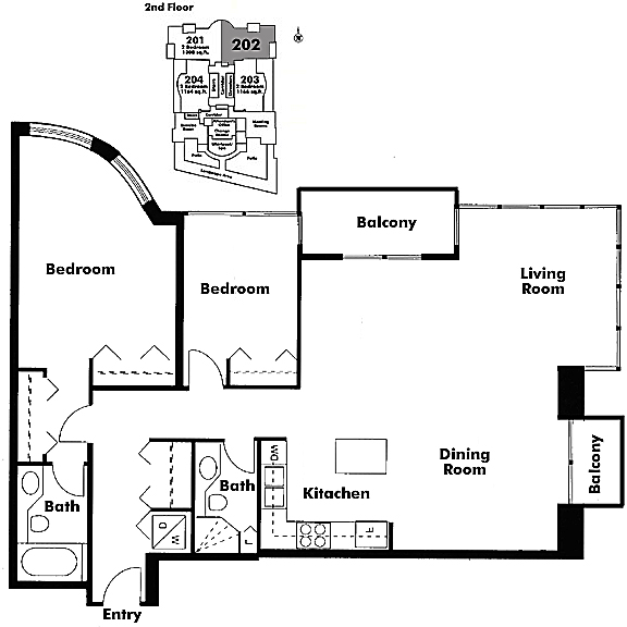 Floor plan 202