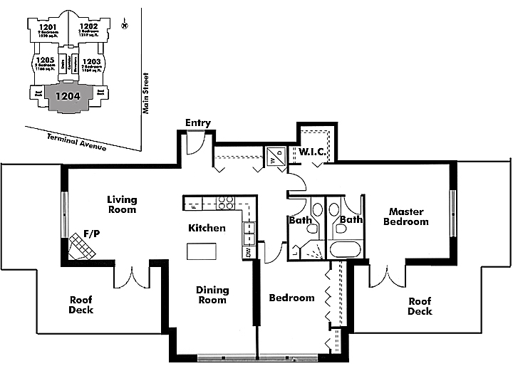 Floor plan 1204